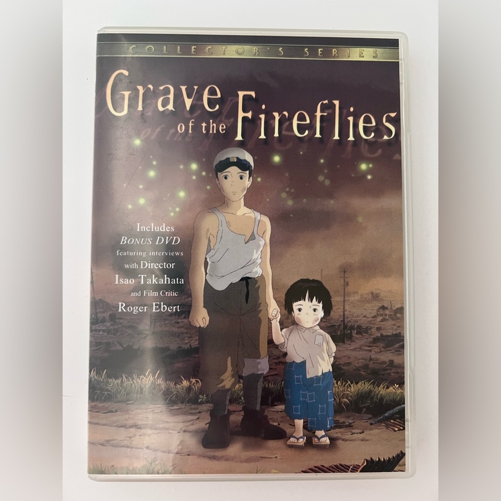 Grave of the Fireflies Two-Disc Collector's Edition DVD Studio Ghibli